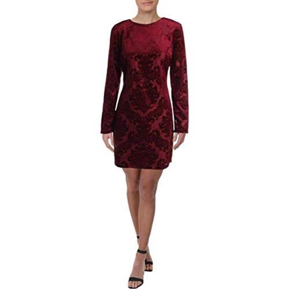 B Darlin Juniors Velvet Bodycon Dress
